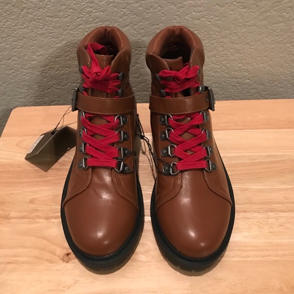 Forever 21 Shoes - Women’s faux leather combat boots